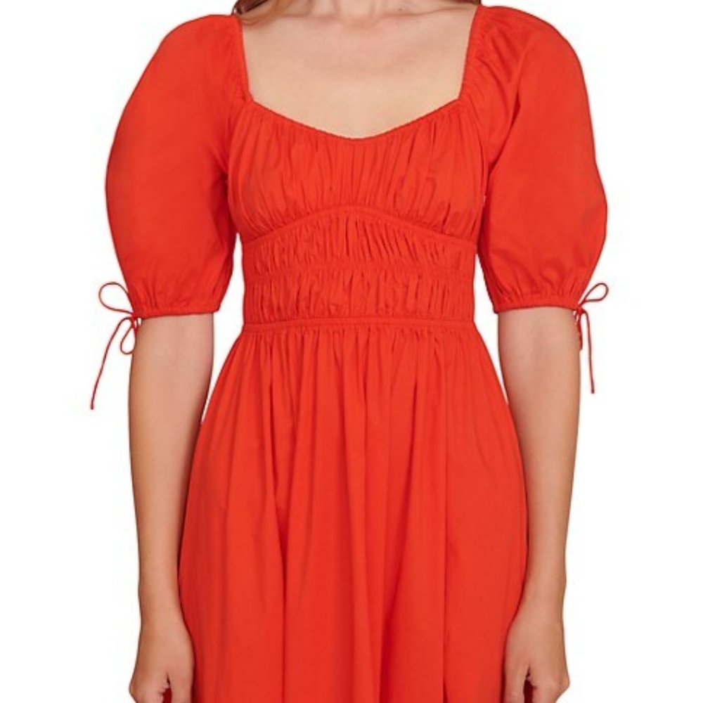 NWT STAUD Maxi Faye Dress - Red - Picture 3 of 4